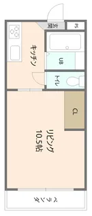 大阪府大阪市城東区成育4【マンション】の間取り