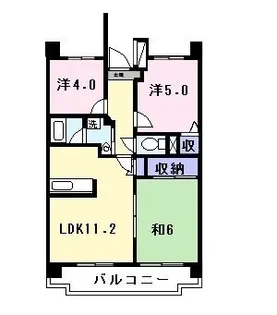 3LDKの間取り画像