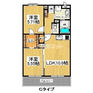 ルーチェ【1階】の間取り