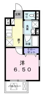 スカイ・エヴ神宮前【2階】の間取り