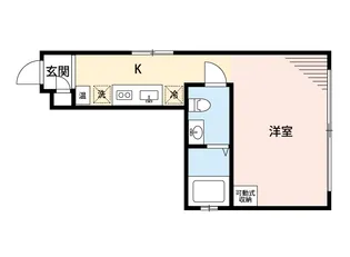 カノレーゼ大山【4階】の間取り