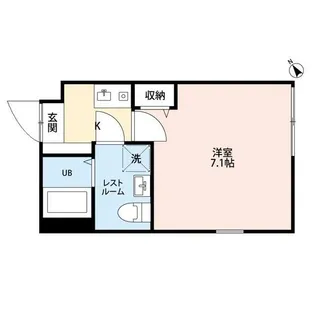 東京都北区上十条4【マンション】の間取り