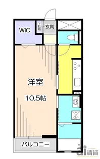 埼玉県狭山市大字東三ツ木【マンション】の間取り