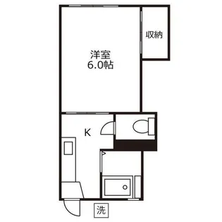 オレゴンハイツC【2階】の間取り