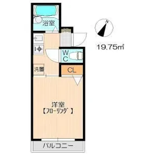 ウィステリアコート【3階】の間取り