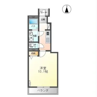 エデン【1階】の間取り