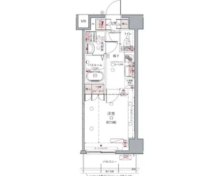 東京都江東区亀戸4【マンション】の間取り