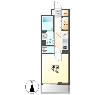 ルナリア(Lunaria)【1階】の間取り