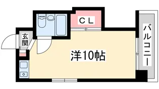 シティメゾン天満【6階】の間取り