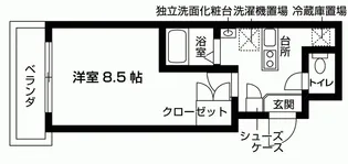 ラ プルミエール烏丸五条【1階】の間取り