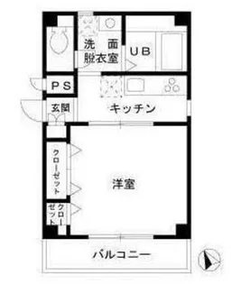 エスペランス駒込【3階】の間取り