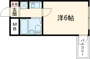 HILL TOP TERACCE【2階】の間取り