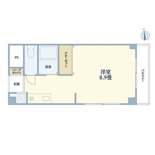 櫻井ビル【4階】の間取り