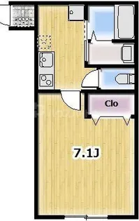 埼玉県さいたま市見沼区大和田町2【アパート】の間取り