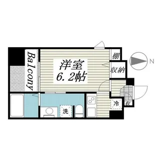 GranDuo恵比寿II【7階】の間取り