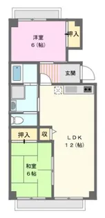 シェケル・シモボリII【1階】の間取り