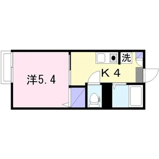 シャルマン湘南A【1階】の間取り