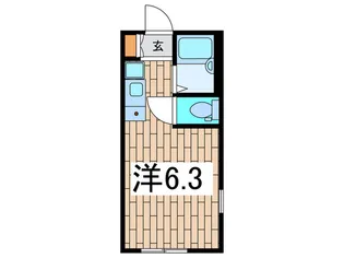 アニエス桜ケ丘【1階】の間取り