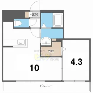 casaSC白石【2階】の間取り