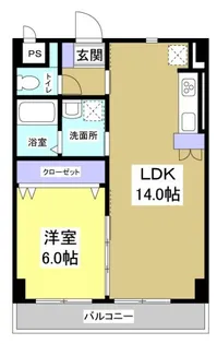 Perrine【2階】の間取り