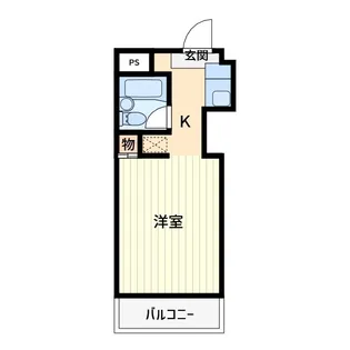 スカイコート西川口【3階】の間取り