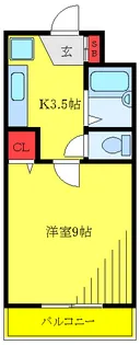 アーケティックマンション3【2階】の間取り