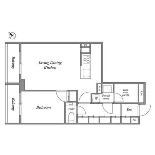 ACP Residence 新江古田【1階】の間取り