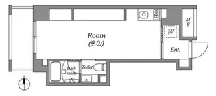 ASTILE AKIHABARA 【アスティーレ秋葉原】【2階】の間取り