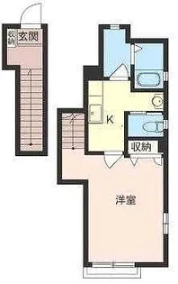 ルミエール【1階】の間取り