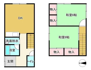 群馬県高崎市砂賀町【一戸建】の間取り