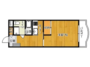 シンフォニー【1階】の間取り