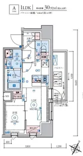 リヴシティ横濱関内参番館【10階】の間取り
