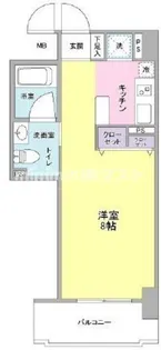 大阪府大阪市西区京町堀3【マンション】の間取り