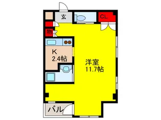 YOSOZAEMON【2階】の間取り