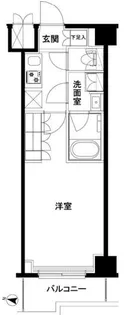 ルーブル武蔵小杉六番館【6階】の間取り