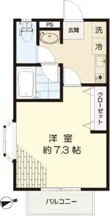 ピュアハイムITO【2階】の間取り