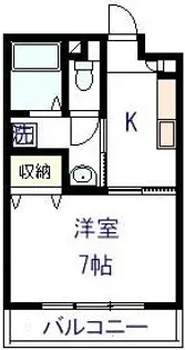 烏山壱番館【2階】の間取り