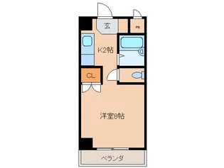 グリ-ンヒルズKATOH【4階】の間取り