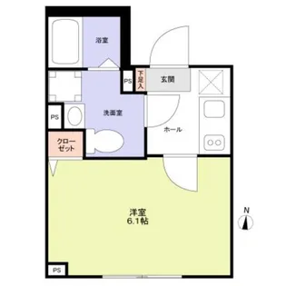 VISTA MAGOME【3階】の間取り