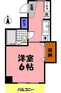 丸三本町ビル【8階】の間取り