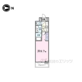 アロッジオ瀬田【1階】の間取り