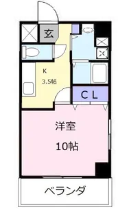 アヴェニール【6階】の間取り