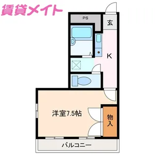 MUSE【2階】の間取り