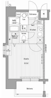 ガーラ・ステーション明大前【7階】の間取り