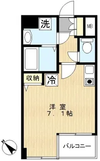 Studio ef【3階】の間取り