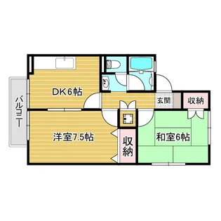 エルパセオIII【2階】の間取り