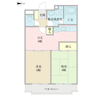 プロシード西葛西一番館【3階】の間取り