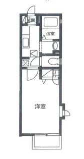 パインクレスト妙典【1階】の間取り