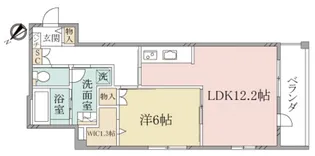 (シニア限定)ヘーベルヴィレッジ北浦和元町【3階】の間取り