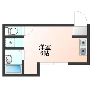 ステラファースト草薙【1階】の間取り